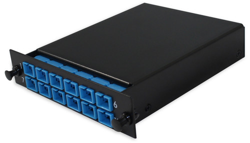 12 Fiber MTP to SC Duplex Single-mode LGX Cassette